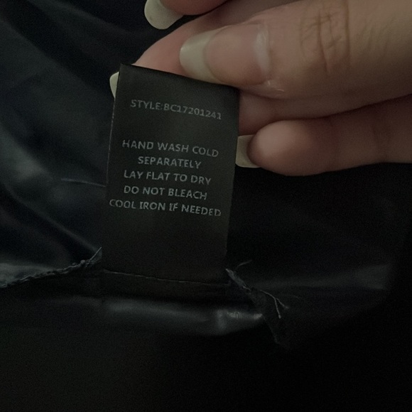 L.A. Hearts Jacket, Size Large, Colors Burgundy, Cream, And Navy Blue. - Picture 6 of 6